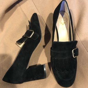 Vince Camuto Black Velvet Heels